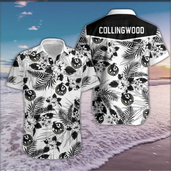 Collingwood Hawaiian Shirt, Hawaiian Shirt Gift, Christmas Gift