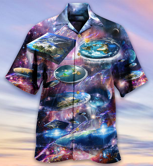 Earth Love Life - Hawaiian Shirt_Hawaiian Shirt Gift, Christmas Gift