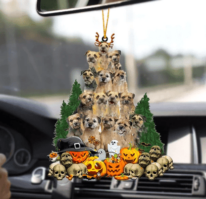 Border Terrier Christmas Ornament, Christmas Ornament Gift, Christmas Gift, Christmas Decoration