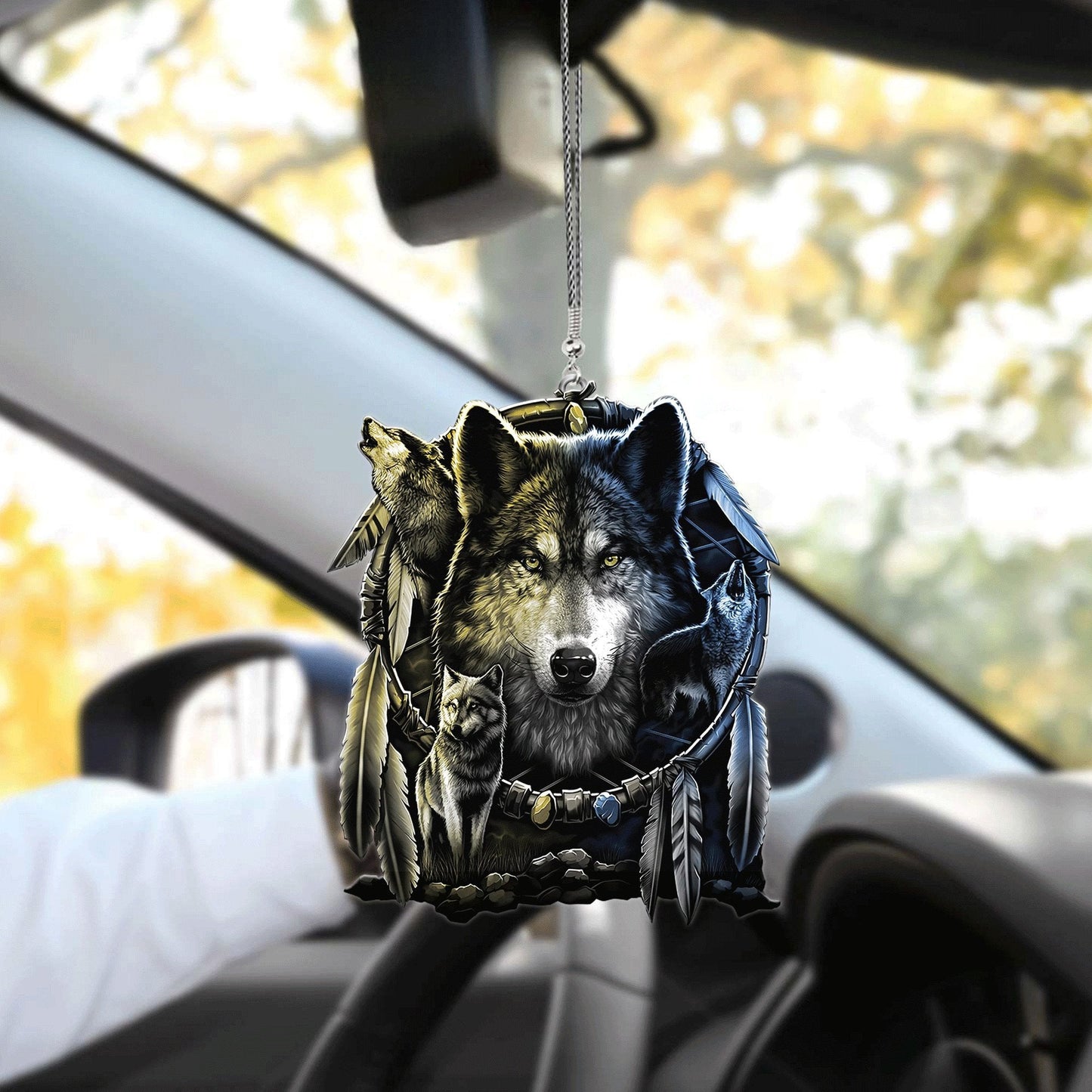 Native American Car Hanging Ornament, Native American Ornament For Auto, Christmas Decoration