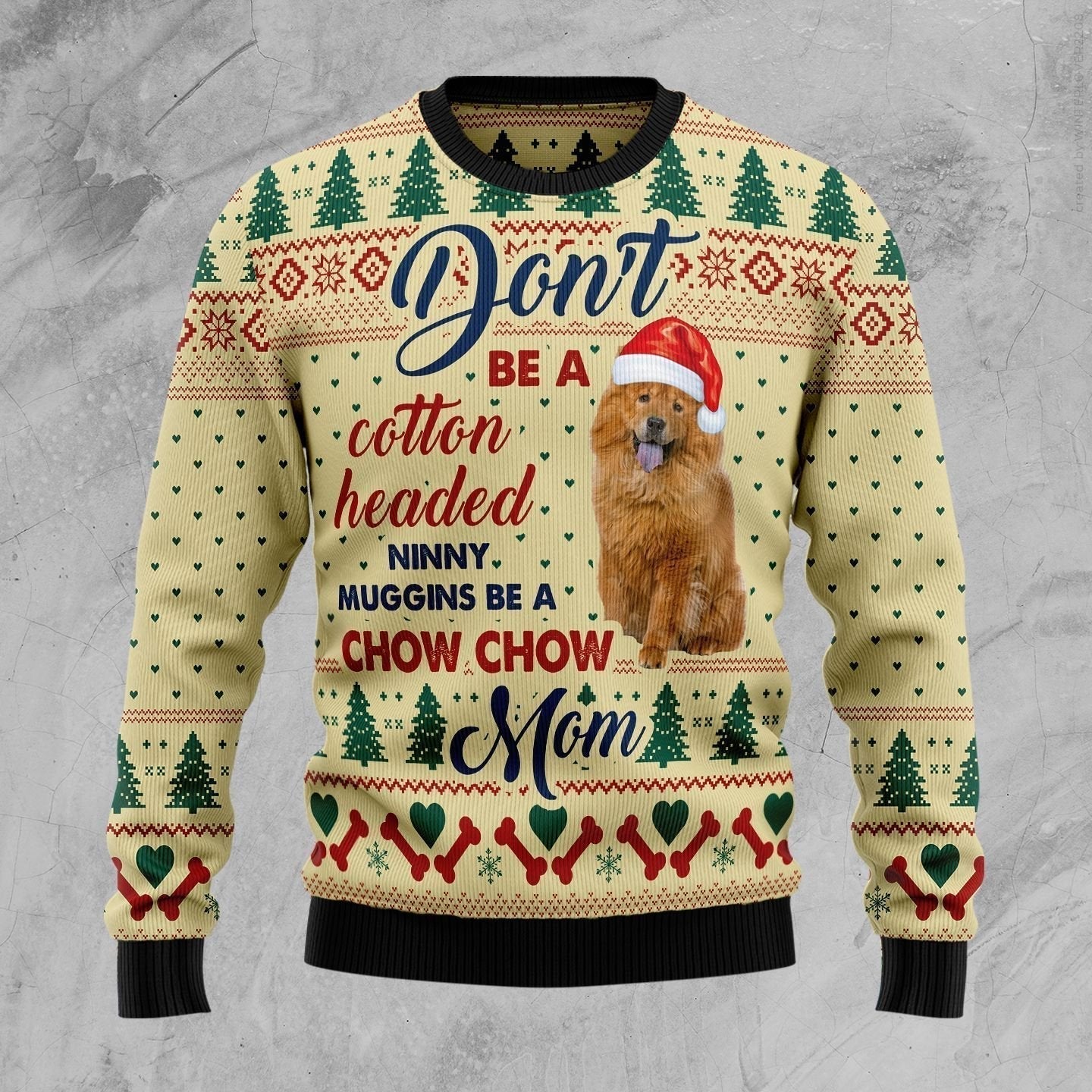 Chow Chow Mom Ugly Christmas Sweater,Christmas Ugly Sweater,Christmas Gift,Gift Christmas 2022