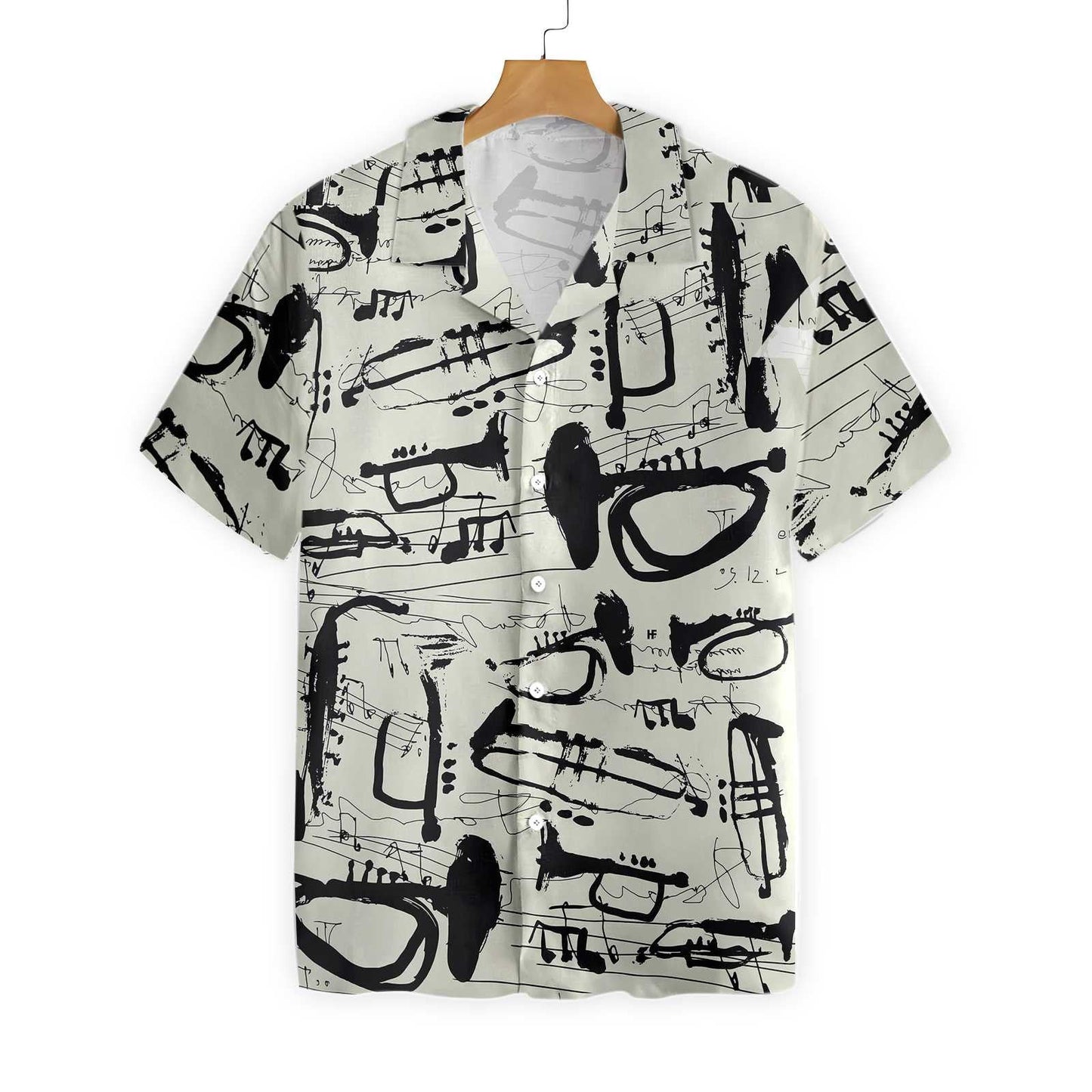 Classic Trumpet Is Cool Design Hawaiian Shirt, Hawaiian Shirt Gift, Christmas Gift