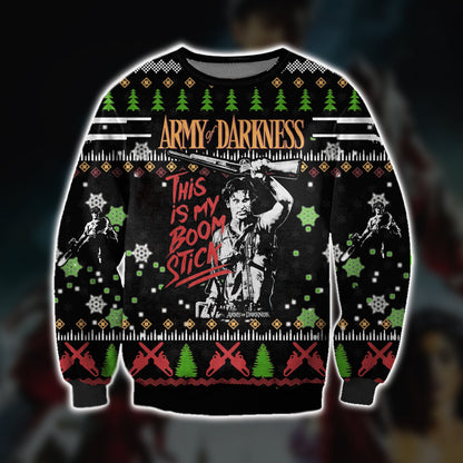Army Of Darkness 3D Print Ugly Christmas Sweater Hoodie All Over Printed, Christmas Ugly Sweater,Christmas Gift,Gift Christmas 2022