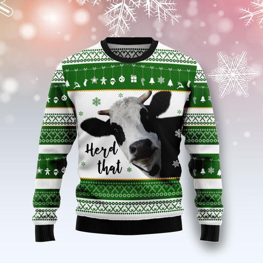 Cow Herd That Ugly Christmas Sweater, Christmas Ugly Sweater,Christmas Gift,Gift Christmas 2022
