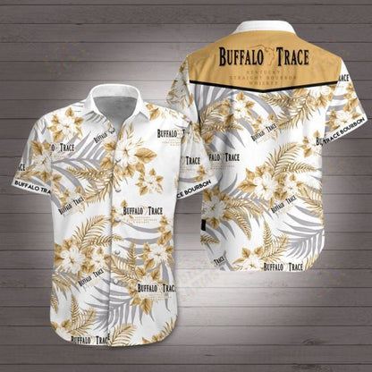 Buffalo Trace Hawaiian Shirt, Hawaiian Shirt Gift, Christmas Gift
