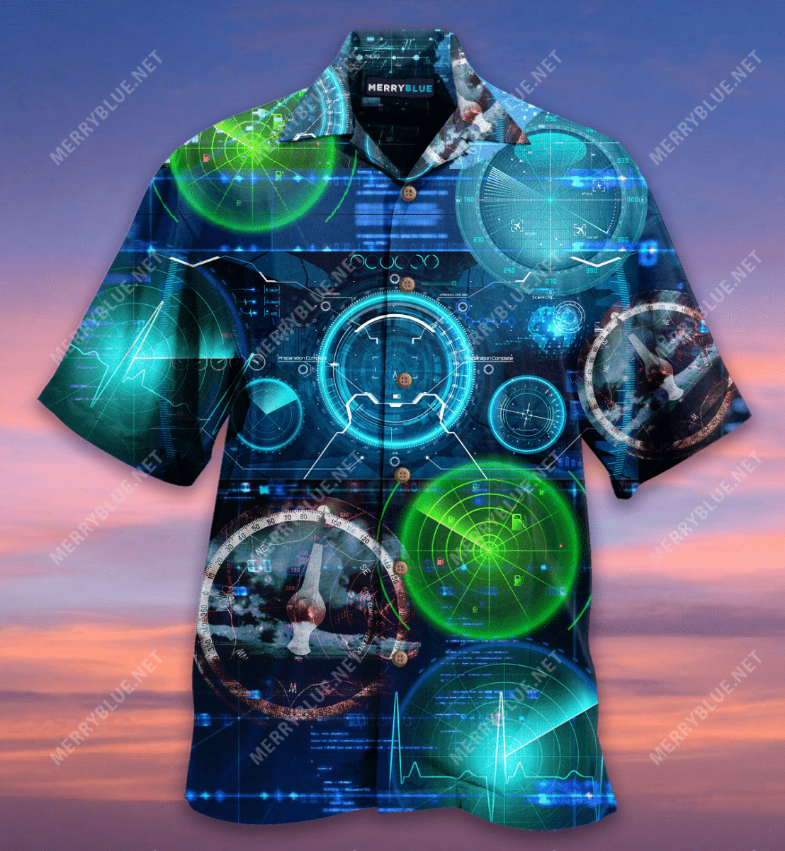 Stay Under The Radar Hawaiian Aloha Shirt Hawaiian Shorts Beach Short Sleeve, Hawaiian Shirt Gift, Christmas Gift