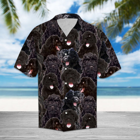 Life Is Better With Black Russian Terrier Dog Hawaiian Shirt, Hawaiian Shirt Gift, Christmas Gift