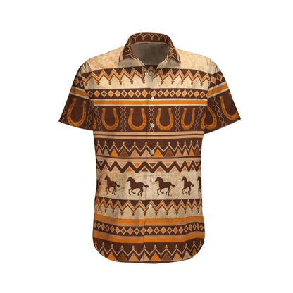 Tribal Native America Watercolor Design Hawaiian Shirt,Hawaiian Shirt Gift, Christmas Gift