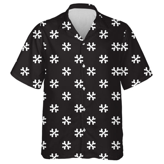 Cross Bone Dog Pirate Halloween Isolated Background Hawaiian Shirt, Hawaiian Shirt Gift, Christmas Gift