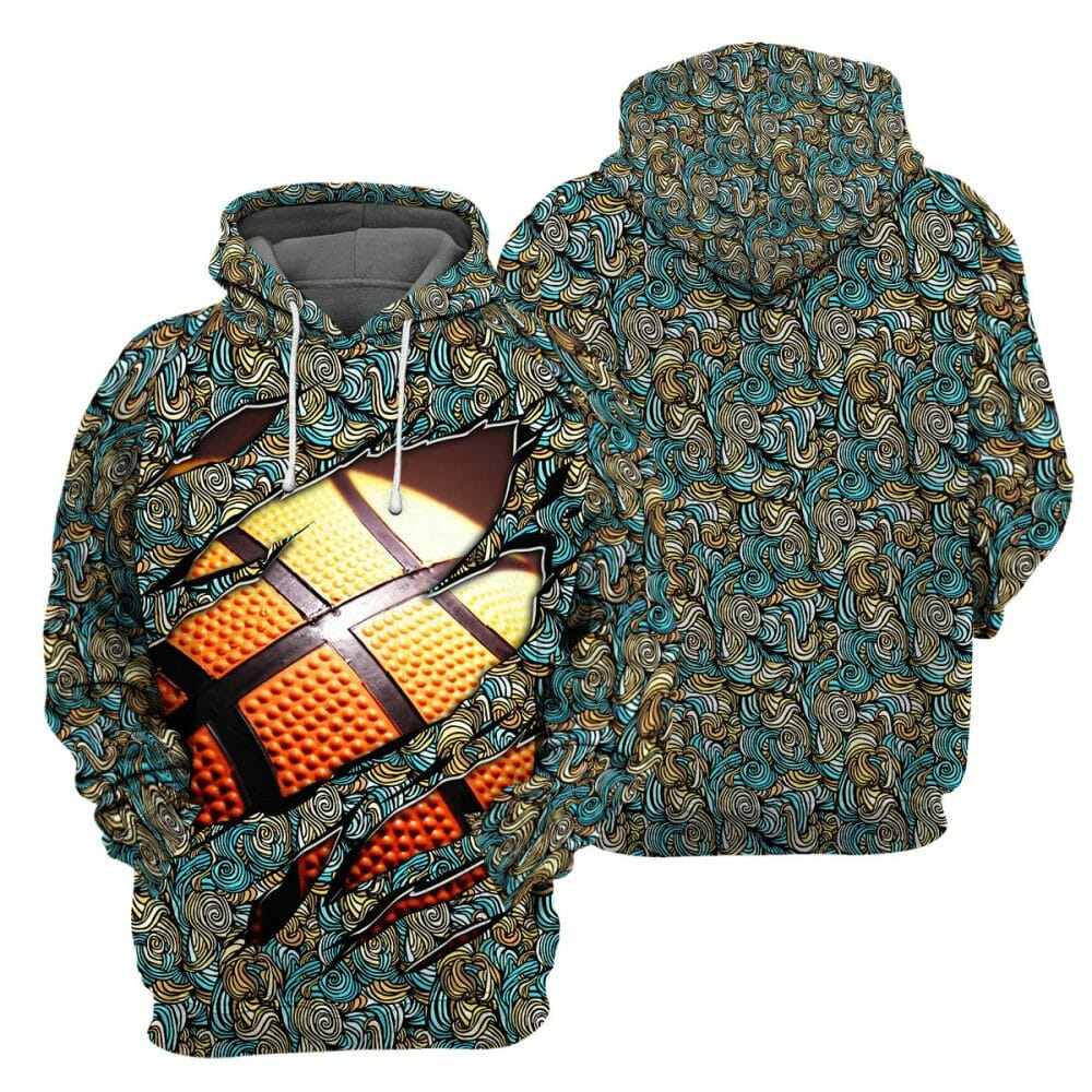 Basketball - 3D All Over Printed Shirt Tshirt Hoodie Apparel