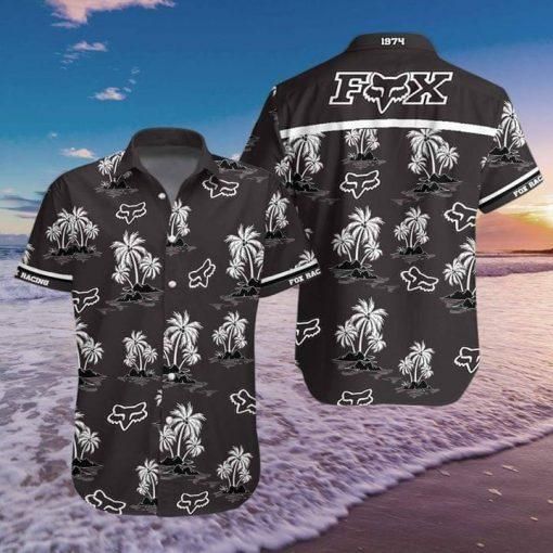 Fox Hawaiian Shirt, Hawaiian Shirt Gift, Christmas Gift