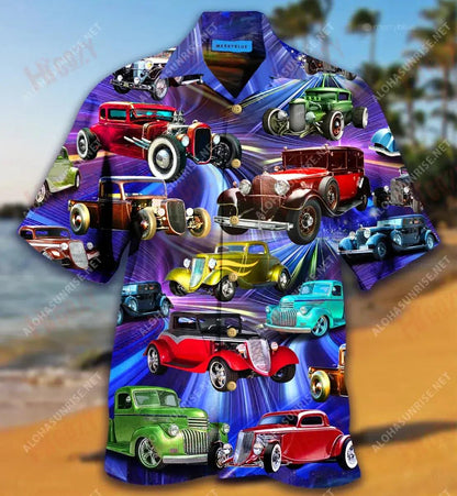 Hot Rod Faster Than Light Unisex Short Sleeve Shirt Ocean Hawaiian T Shirts Best Hawaiian Shirts Hawaiian Shirts For Men, Hawaiian Shirt Gift, Christmas Gift