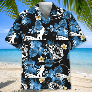 Fishing nature Hawaiian shirt_ Hawaiian Shirt Gift, Christmas Gift