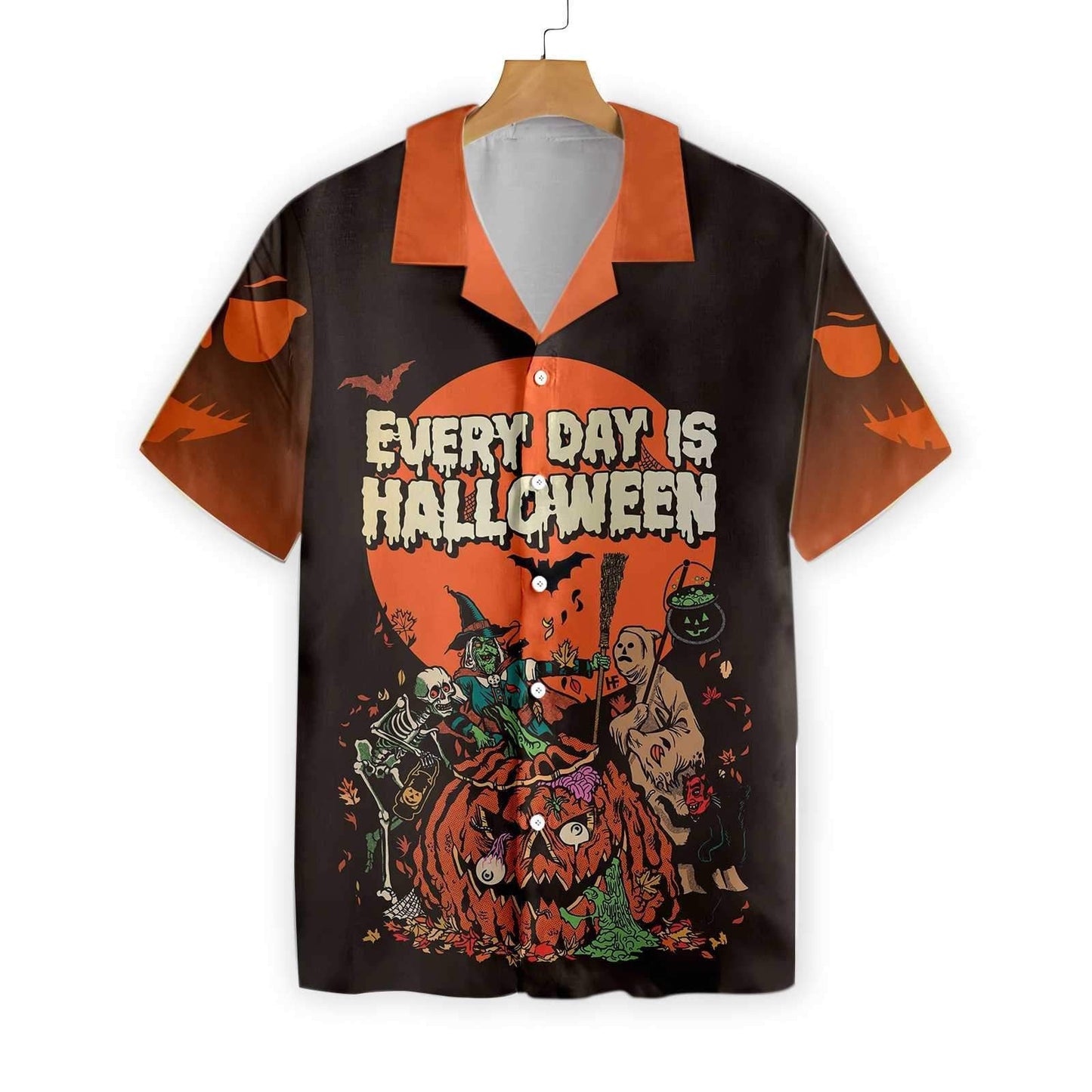 Cool Design Hawaiian Shirt Everyday Is Halloween, Hawaiian Shirt Gift, Christmas Gift