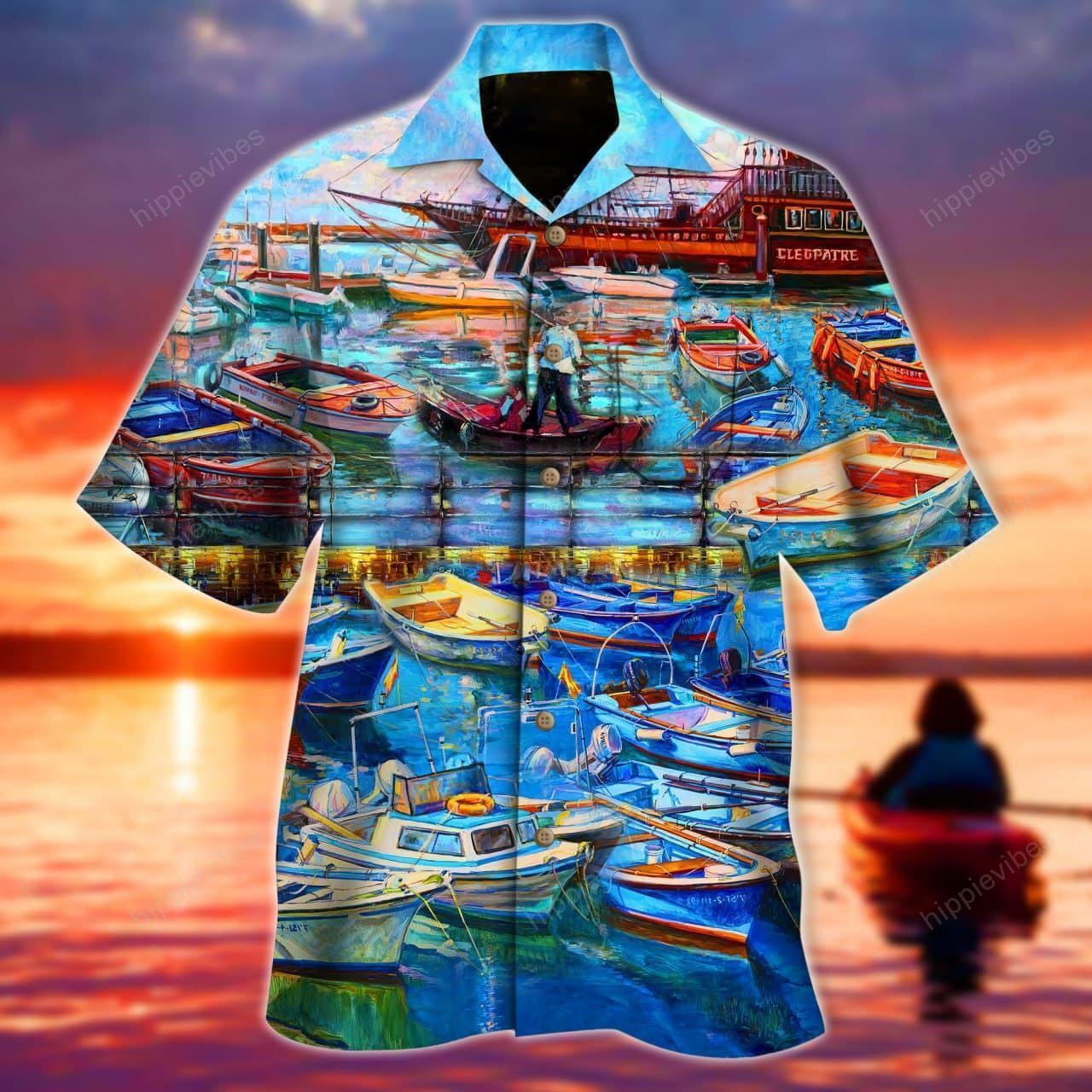 Canoe Life Is A Journey Enjoy The Ride Design Hawaiian Shirt, Hawaiian Shirt Gift, Christmas Gift