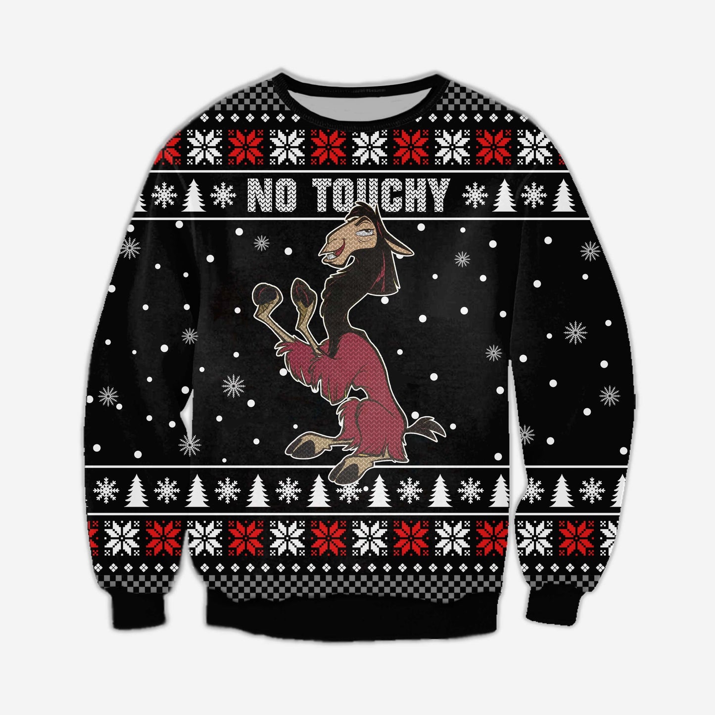 No Touchy Knitting Pattern 3D Print Ugly Sweater Hoodie All Over Printed,Christmas Ugly Sweater,Christmas Gift,Gift Christmas 2022