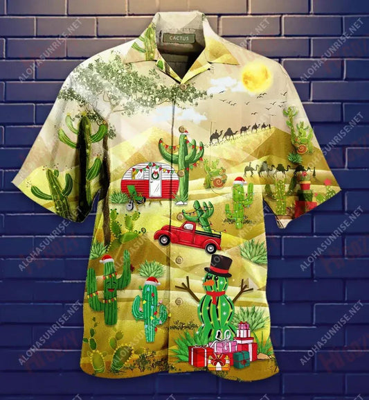 Life Is Better With A Cactus Short Hawaiian Shirt Hobbies Hawaiian T Shirts Custom Hawaiian Shirts Hawaiian Shirts For Women, Hawaiian Shirt Gift, Christmas Gift
