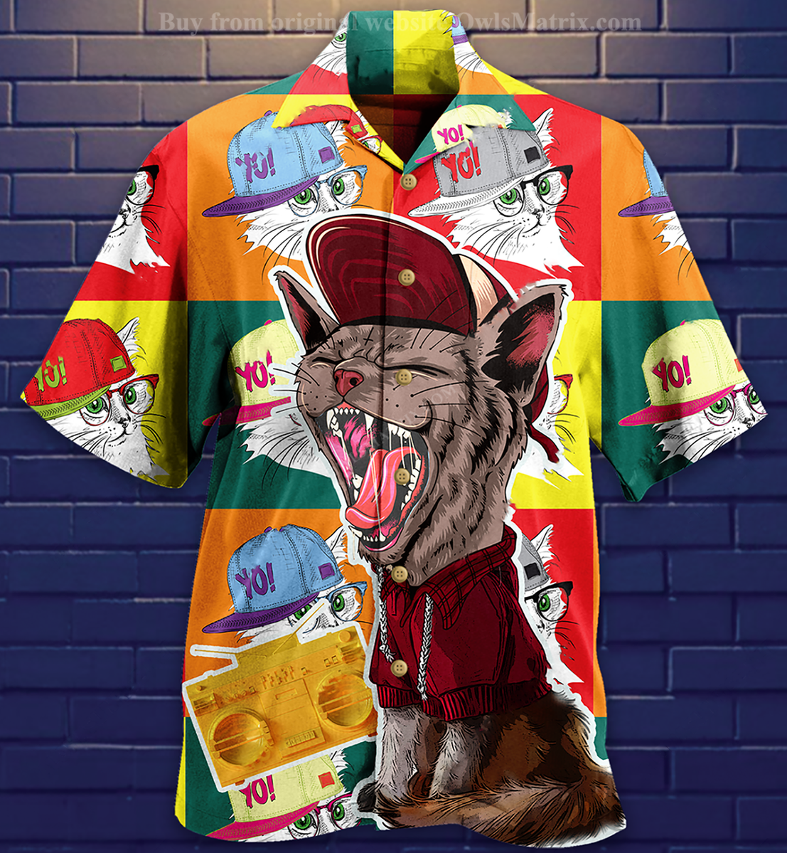 Cat Yo Yo Style - Hawaiian Shirt, Hawaiian Shirt Gift, Christmas Gift