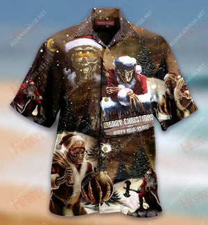 All I Want For Christmas Is Santa Claus Short Hawaiian Shirt Ocean Hawaiian T Shirts Tropical Shirts For Men Hawaiian Shirt Pattern, Hawaiian Shirt Gift, Christmas Gift