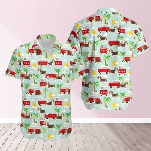 Peagle Pattern Print Design Hawaiian Shirt, Hawaiian Shirt Gift, Christmas Gift
