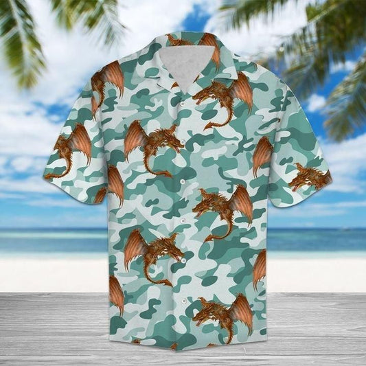 Find Awesome Dragon Hawaiian Shirt_Hawaiian Shirt Gift, Christmas Gift