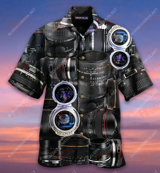 Once A Photographer Always A Photographer Unisex Hawaiian Shirt Summer Short Sleeve Vintage Hawaiian Shirts Funny Hawaiian Shirts, Hawaiian Shirt Gift, Christmas Gift