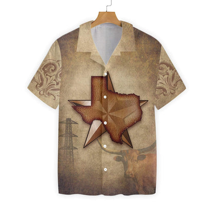 The Lone Star State Texas Hawaiian Shirt, Hawaiian Shirt Gift, Christmas Gift