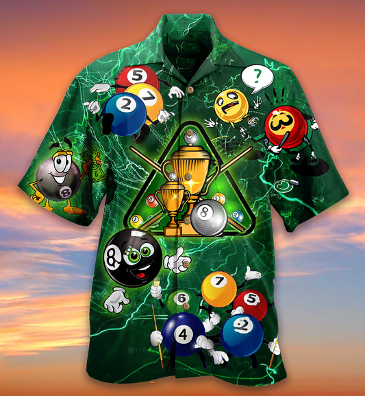 Billiard Lover - Hawaiian Shirt, Hawaiian Shirt Gift, Christmas Gift