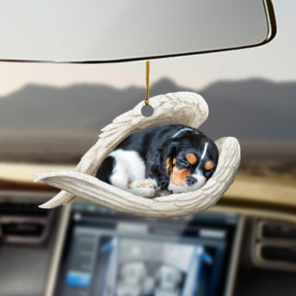 Cavalier King Charles Spaniel sleeping angel Cavalier King Charles Spaniel lovers dog lovers ornament,Christmas Gift,Christmas Decoration