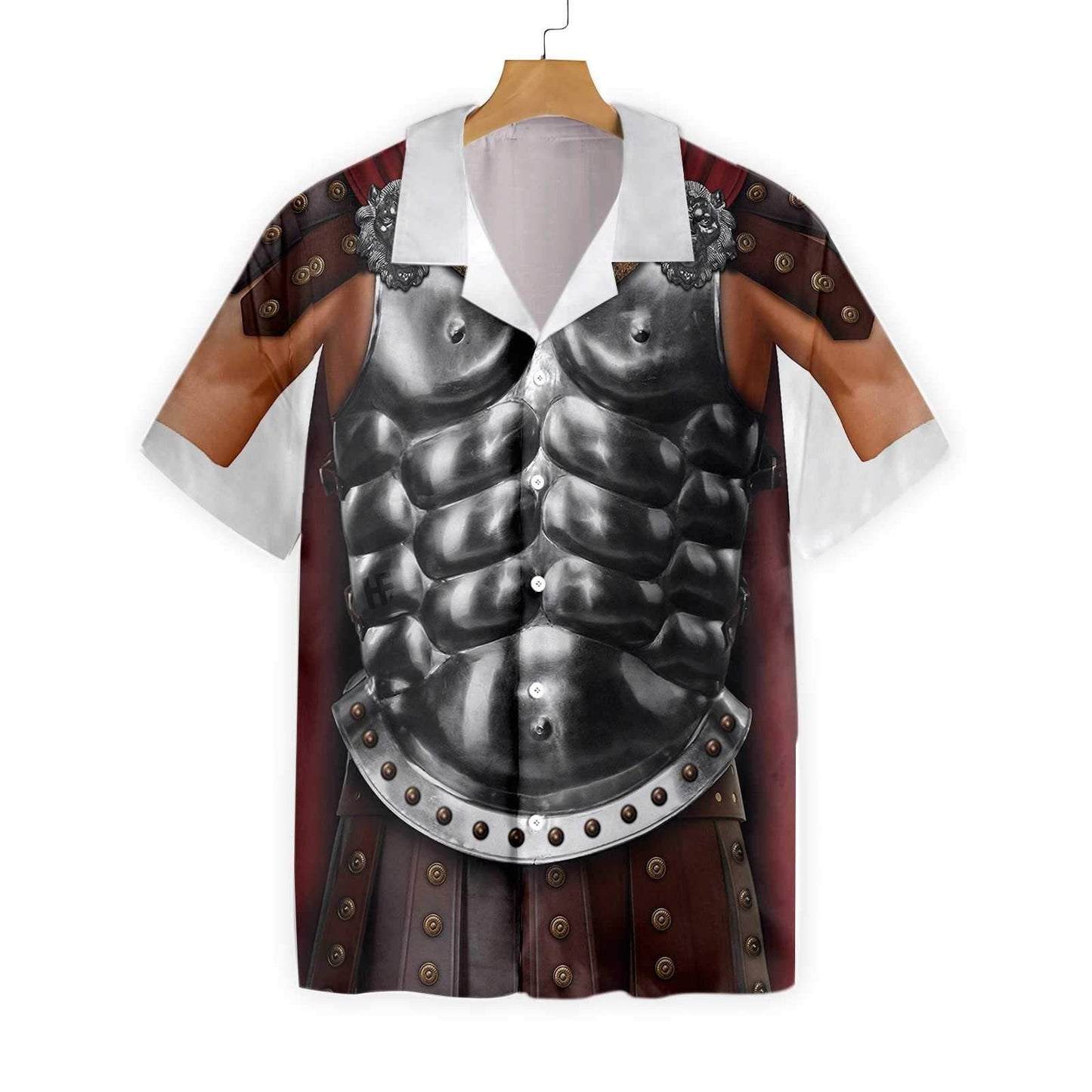 Cool Halloween Gladiator Costume Design Hawaiian Shirt,Hawaiian Shirt Gift, Christmas Gift