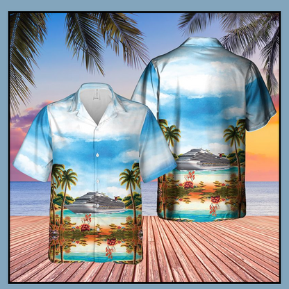 Cruise Ship Hawaiian Shirt, Hawaiian Shirt Gift, Christmas Gift