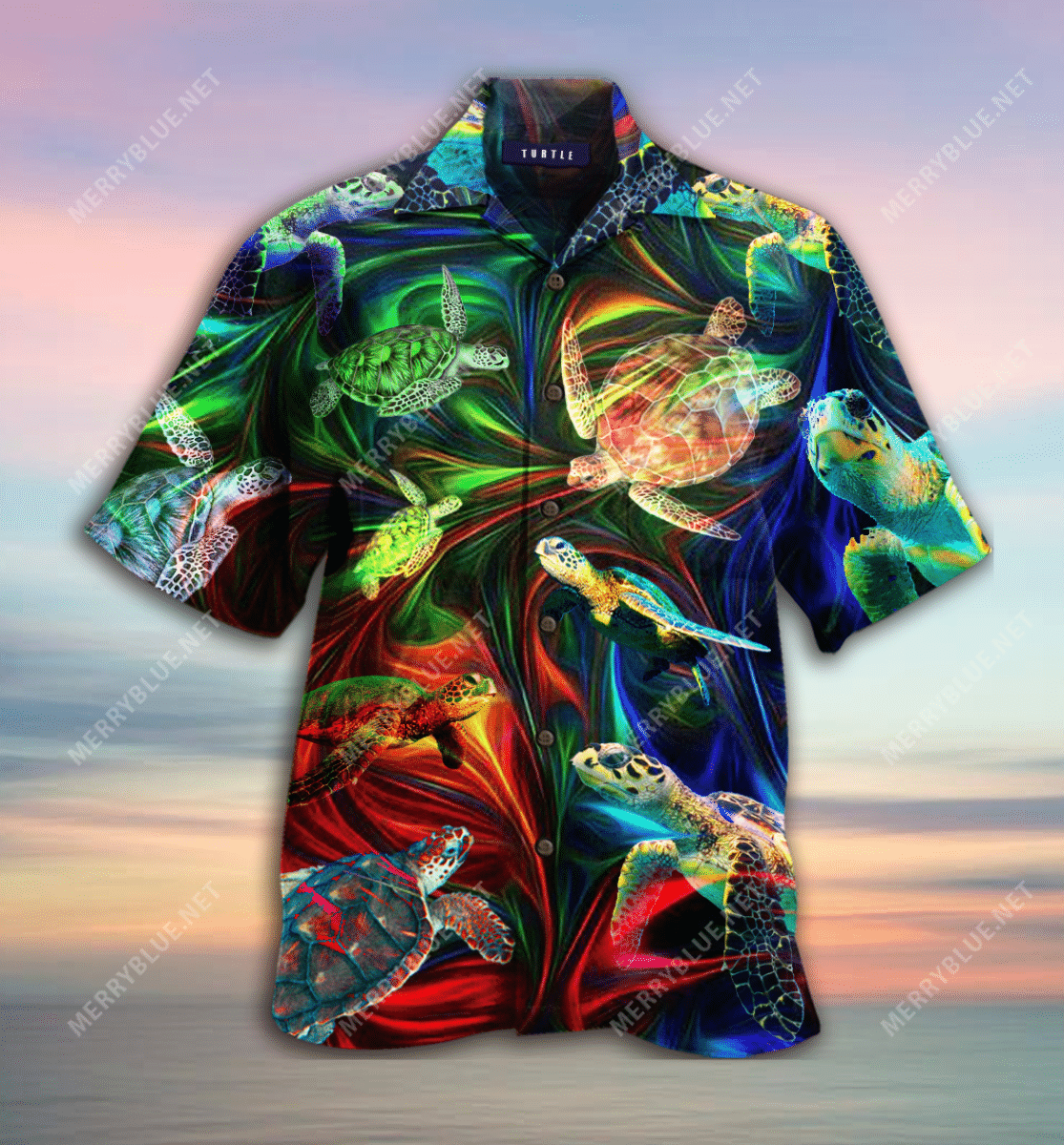 Amazing Turtle Unisex Hawaiian Shirt, Christmas Gift