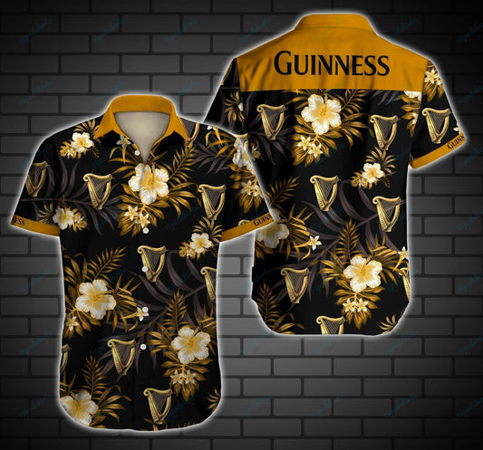 Guinness Hawaiian Shirt, Hawaiian Shirt Gift, Christmas Gift