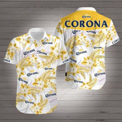 Corona Hawaiian Shirt, Hawaiian Shirt Gift, Christmas Gift