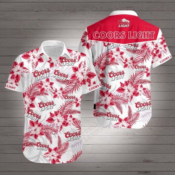 Coors Light Hawaiian Shirt, Hawaiian Shirt Gift, Christmas Gift