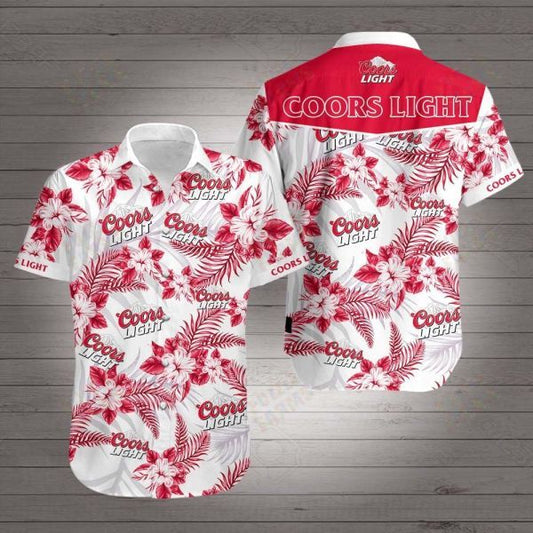 Coors Light Hawaiian Shirt, Hawaiian Shirt Gift, Christmas Gift