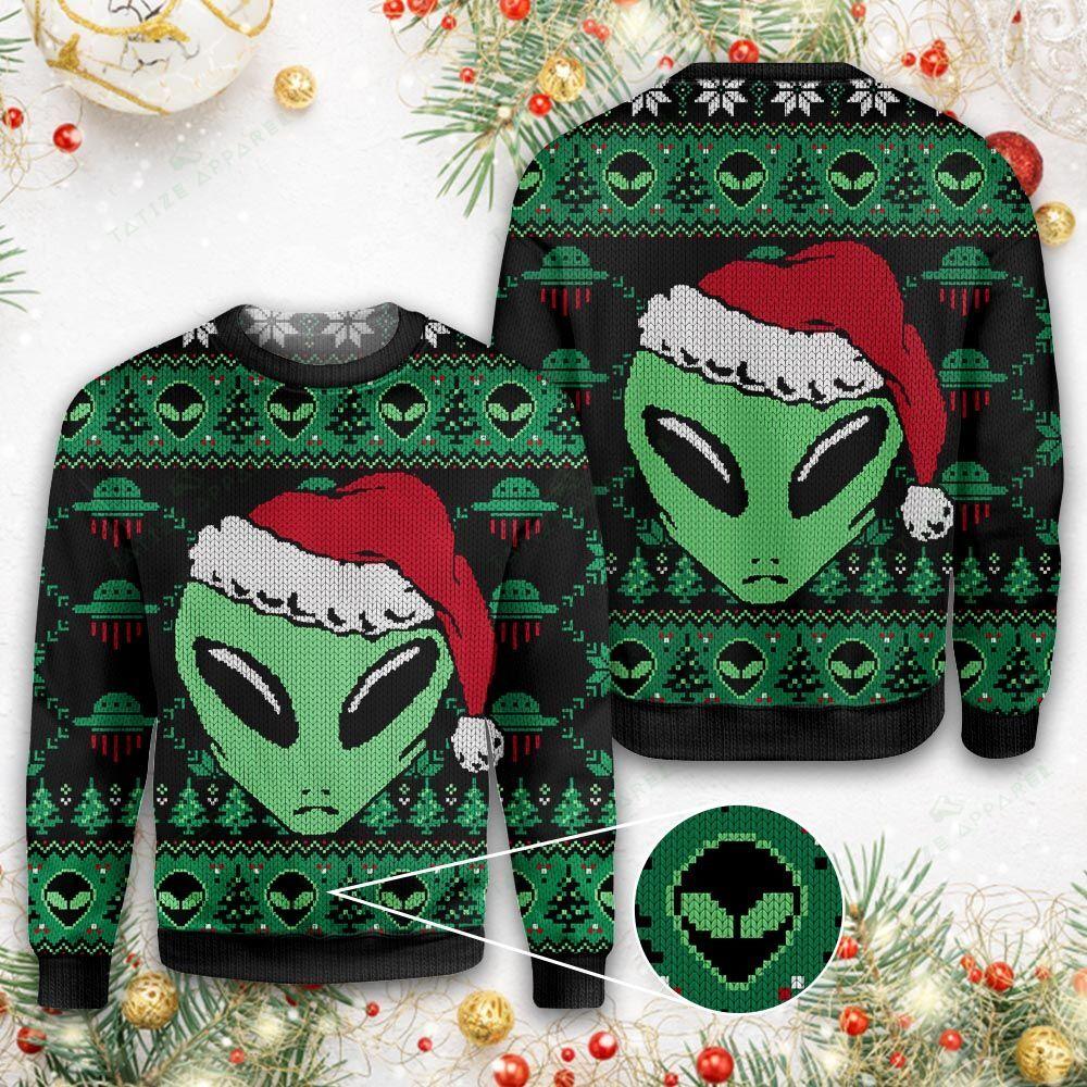Aliens Ugly Christmas Sweater, Christmas Ugly Sweater,Christmas Gift,Gift Christmas 2022