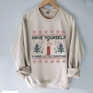 Have Yourself A Harry Little Christmas Sweatshirt, Christmas Sweatshirt, Christmas Shirt, Christmas Sweatshirt Cute, Christmas Winter Sweatshirt