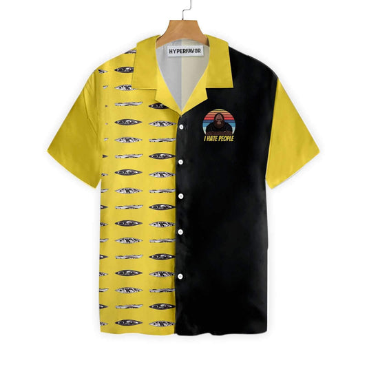 Darryl Love Kayak And Hate People Hawaiian Shirt,Hawaiian Shirt Gift, Christmas Gift