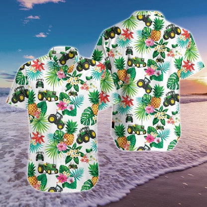 Tractor hawaiian shirt, Hawaiian Shirt Gift, Christmas Gift