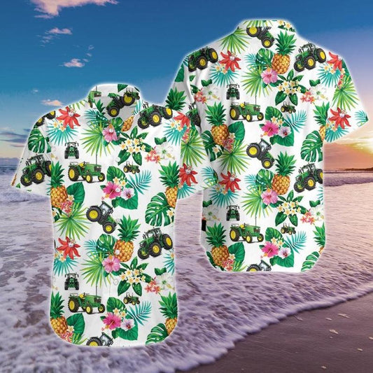 Tractor hawaiian shirt, Hawaiian Shirt Gift, Christmas Gift