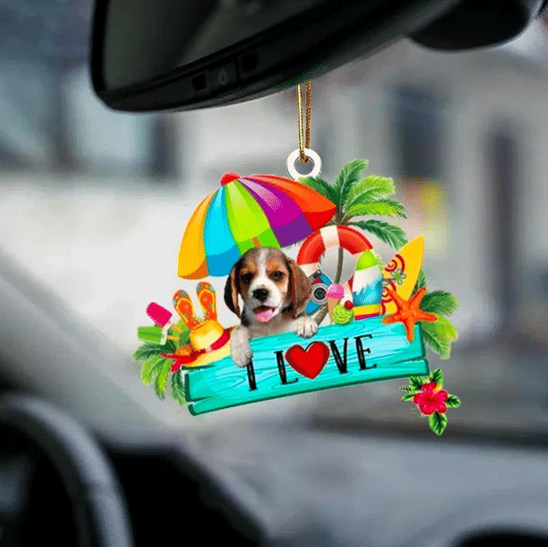 Beagle Christmas Ornament, Christmas Ornament Gift, Christmas Gift, Christmas Decoration