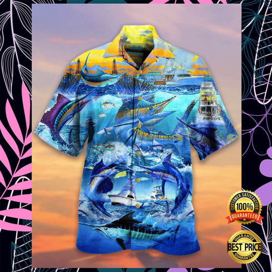 Swordfish Hawaiian Shirt, Hawaiian Shirt Gift, Christmas Gift