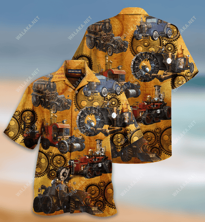 Our Steampunk World Unisex Hawaiian Shirt, Hawaiian Shirt Gift, Christmas Gift