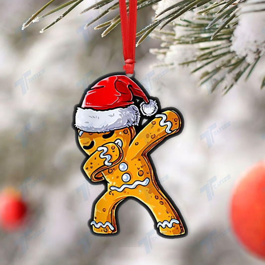 Christmas Character Dabbing Acrylic Ornament, Christmas Gift, Christmas Decoration