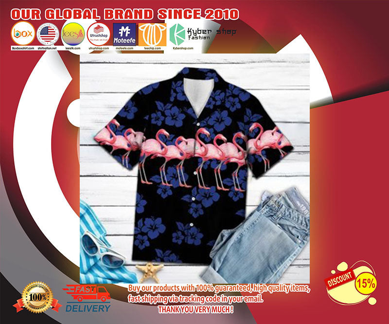 Flamingo Hawaiian Shirt, Hawaiian Shirt Gift, Christmas Gift