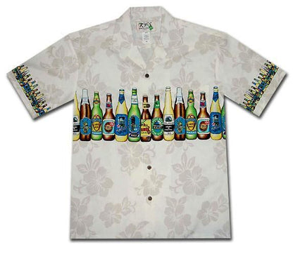 Breakfast Of Champions White Hawaiian Aloha Shirt Hawaiian Shorts Beach Short Sleeve, Hawaiian Shirt Gift, Christmas Gift
