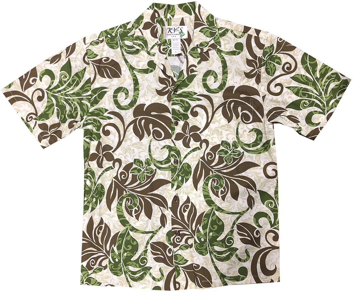 Far Out Man! Green Hawaiian Aloha Shirt Hawaiian Shorts Beach Short Sleeve, Hawaiian Shirt Gift, Christmas Gift