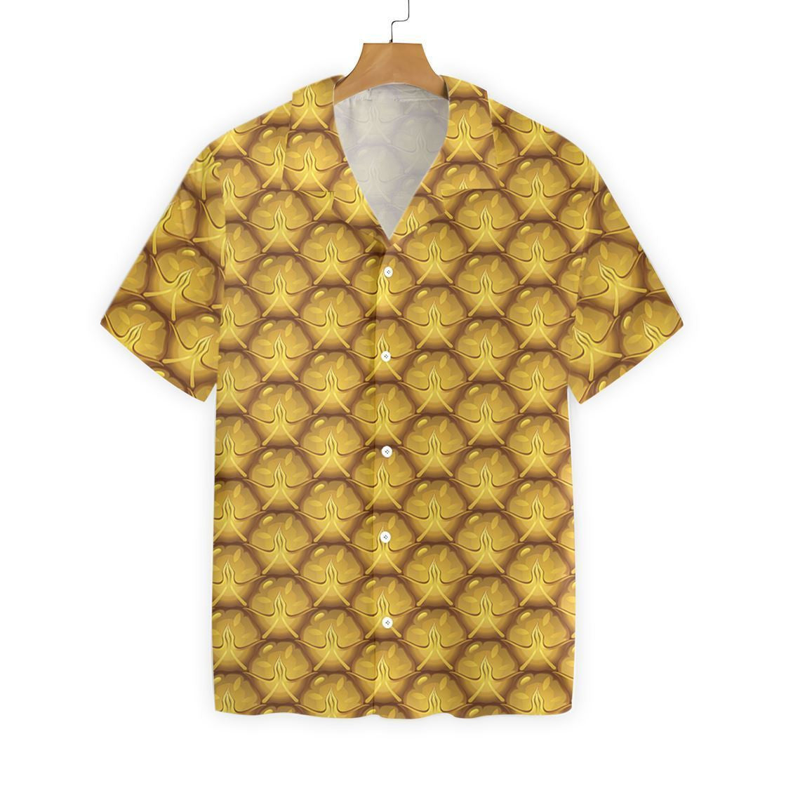 Pineapple Pattern Multiple Fresh Fruits Hawaiian Shirt,Hawaiian Shirt Gift, Christmas Gift