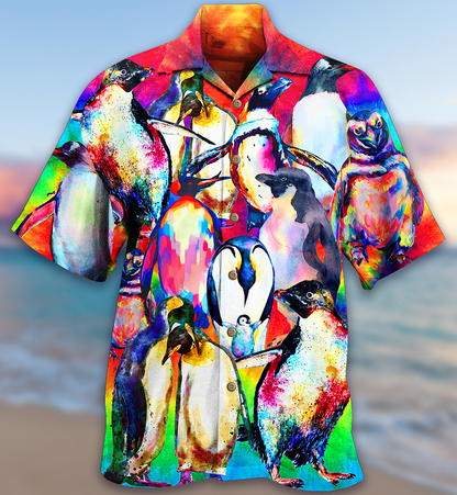 Penguin Love Animals Limited - Hawaiian Shirt, Hawaiian Shirt Gift, Christmas Gift